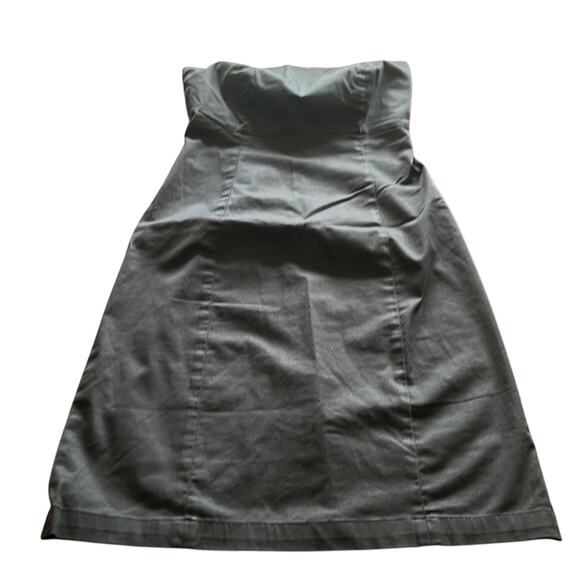 Gap Juniors Size 1 Black Strapless Dress Y2K Sheath Classic - Picture 7 of 10